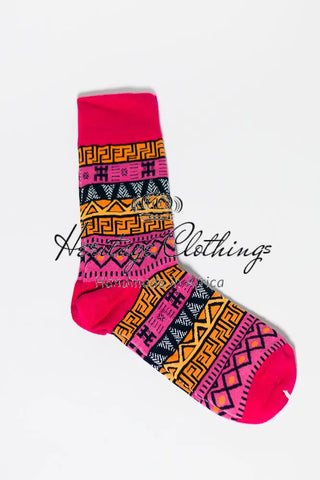 KINSHASA MULTICOLOURED SOCKS