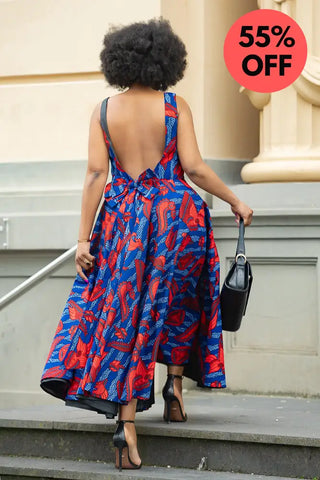 Lanira Backless Dress Apparel & Accessories