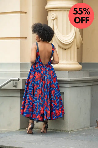 Lanira Backless Dress Apparel & Accessories