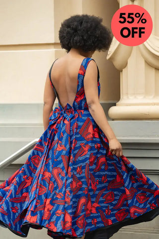 Lanira Backless Dress Apparel & Accessories