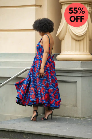 Lanira Backless Dress Apparel & Accessories