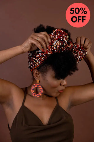 Lanre Brown Headwrap