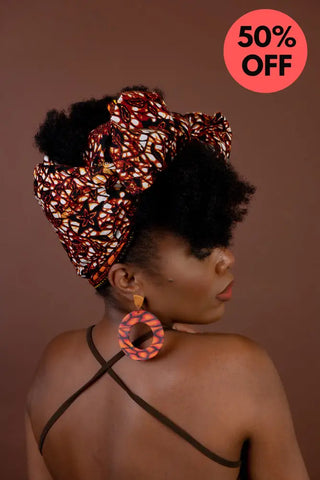 Lanre Brown Headwrap