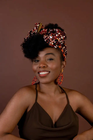 Lanre Brown Headwrap