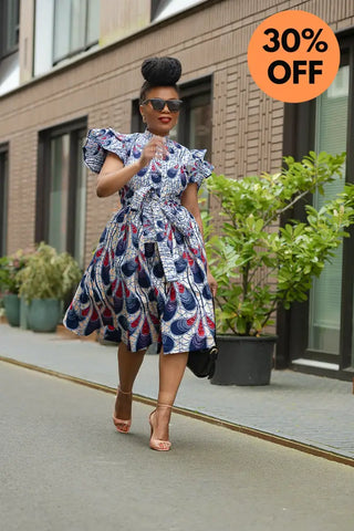 Lanre Gold Dress Dresses