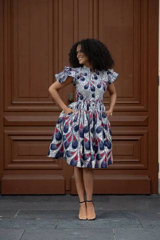 Lanre Gold Dress Dresses