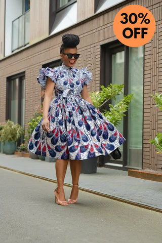 Lanre Gold Dress Dresses