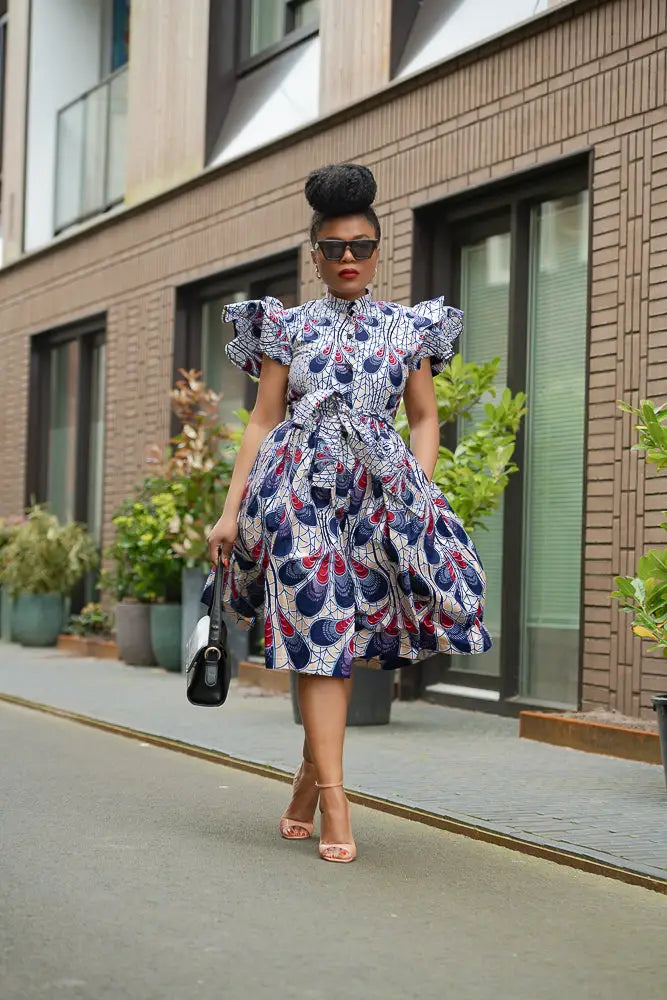 Lanre Gold Dress Dresses