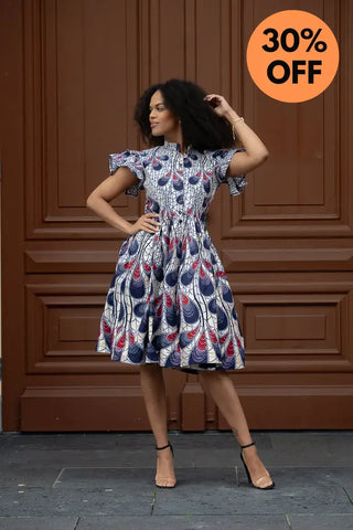 Lanre Gold Dress Dresses