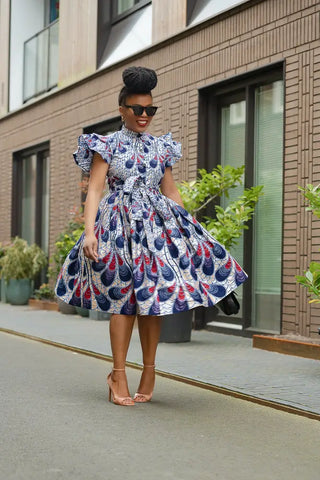 Lanre Gold Dress Dresses