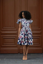 Lanre Gold Dress Dresses