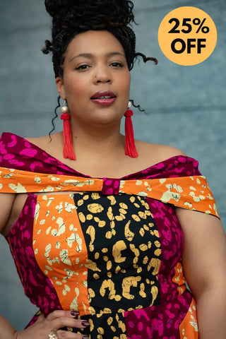 LARA MIDI SHOULDER DRESS Women’s Dress