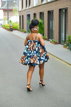 Leena Floral Flare Top Apparel & Accessories