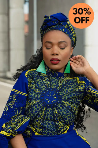 LEONA EARRINGS HEADWRAPS