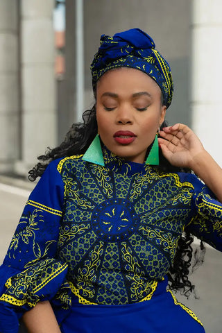 LEONA EARRINGS HEADWRAPS