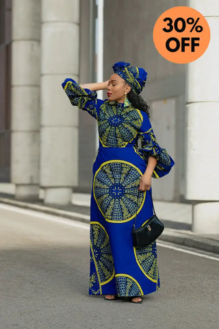 LEONA EARRINGS HEADWRAPS