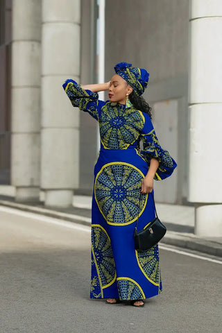 LEONA EARRINGS HEADWRAPS