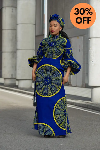 LEONA EARRINGS HEADWRAPS