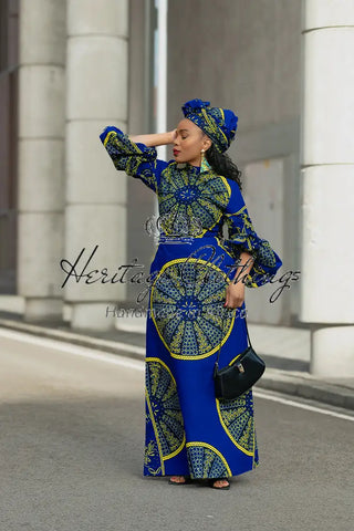 LEONA EARRINGS HEADWRAPS