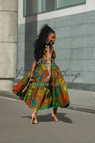 LYDIA BROWN STRAP DRESS Dresses