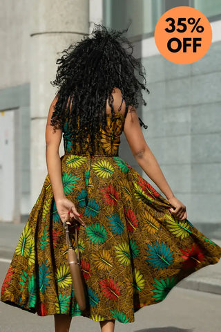 LYDIA BROWN STRAP DRESS Dresses