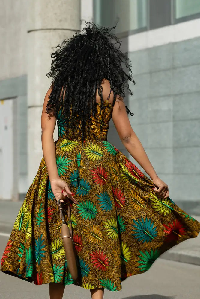 LYDIA BROWN STRAP DRESS Dresses