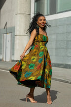 LYDIA BROWN STRAP DRESS Dresses