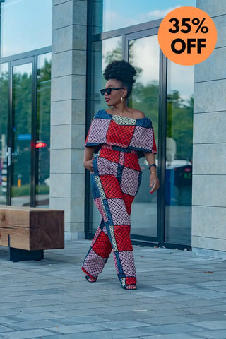 Makeda Multicoloured Jumpsuit