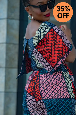 Makeda Multicoloured Jumpsuit