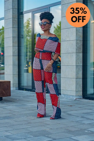 Makeda Multicoloured Jumpsuit