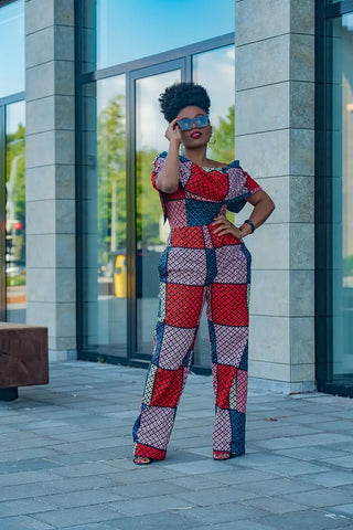 Makeda Multicoloured Jumpsuit