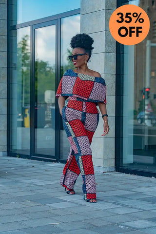 Makeda Multicoloured Jumpsuit