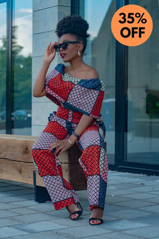 Makeda Multicoloured Jumpsuit