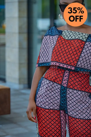 Makeda Multicoloured Jumpsuit