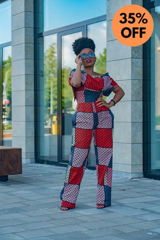 Makeda Multicoloured Jumpsuit