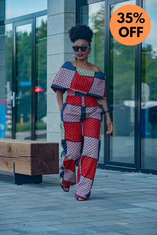 Makeda Multicoloured Jumpsuit