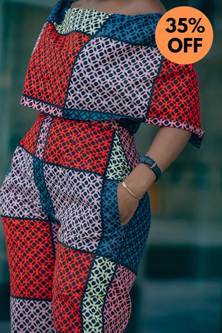 Makeda Multicoloured Jumpsuit