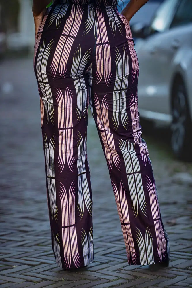 MAKEDA PLUM JUMPSUIT JUMPSUIT