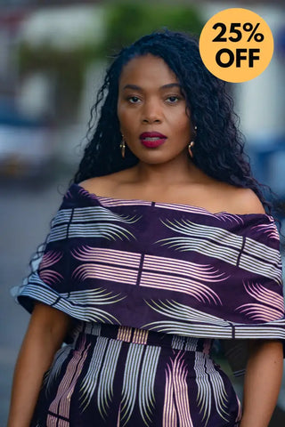 MAKEDA PLUM JUMPSUIT JUMPSUIT