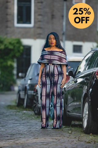 MAKEDA PLUM JUMPSUIT JUMPSUIT