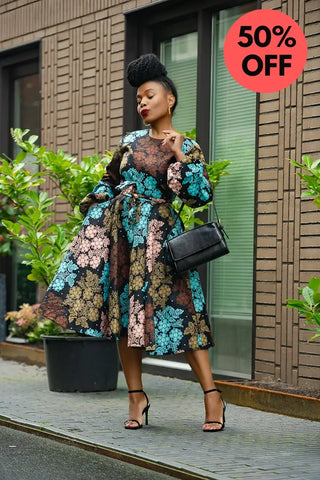 Mariama Multicoloured Dress. Dresses