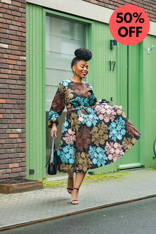 Mariama Multicoloured Dress. Dresses