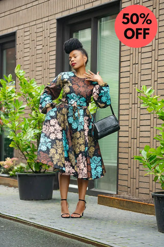 Mariama Multicoloured Dress. Dresses