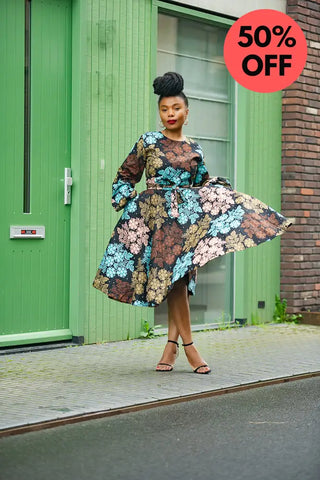 Mariama Multicoloured Dress. Dresses