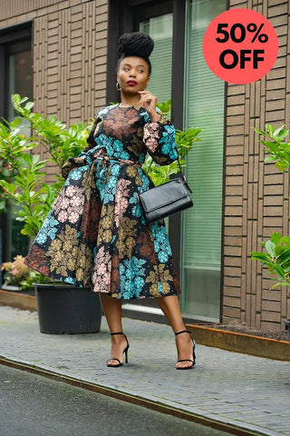 Mariama Multicoloured Dress. Dresses