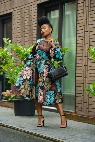 Mariama Multicoloured Dress. Dresses