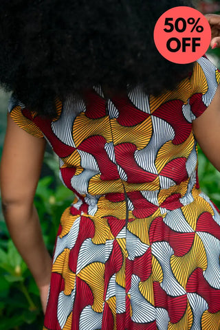 Marigold Flare Dress