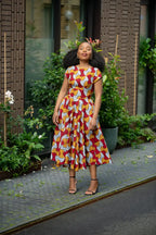 Marigold Flare Dress