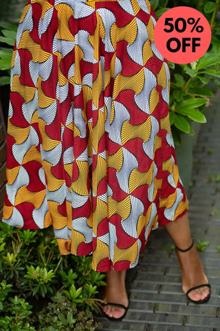 Marigold Flare Dress