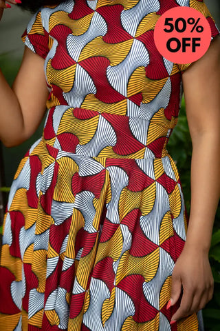 Marigold Flare Dress